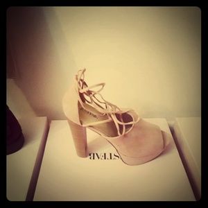 Blush heels